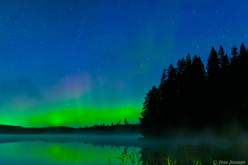 Nordlicht in Schweden